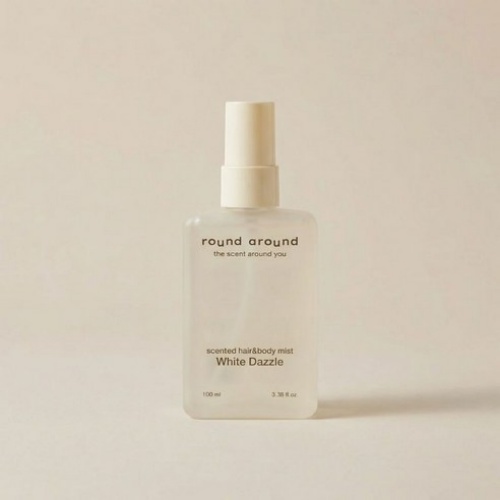 ROUND AROUND Scented Hair & Body Mist White Dazzle 100ml
