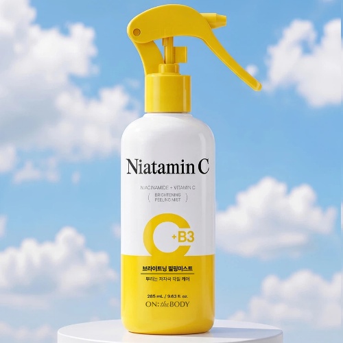 ON THE BODY Niatamin Brightening Peeling Mist 285ml