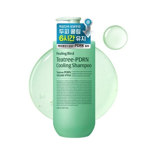 Healing Bird TeaTree-PDRN Cooling Shampoo 1000ml