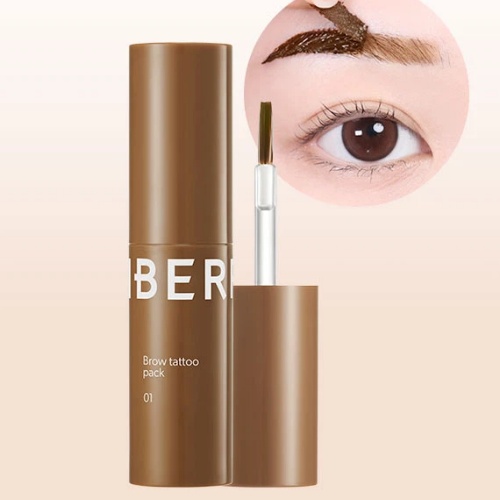 DAISO BERRISOM Brow Tattoo Pack #01 Natural Brown 3g