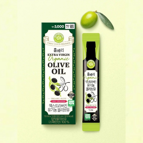 DAISO WHOLE BERRY Organic Extra Virgin Olive Oil 10ml × 10 Sticks