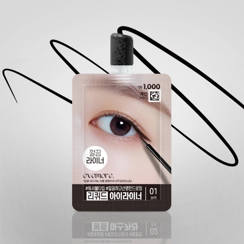 DAISO evemore Liquid Eyeliner 3g