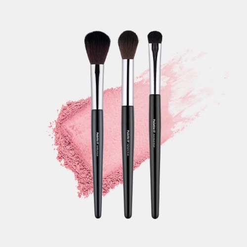 DAISO Palette17 Blusher & Highlighter Brush Set 3pcs