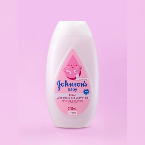 DAISO JOHNSON'S Baby Lotion Pink 200ml