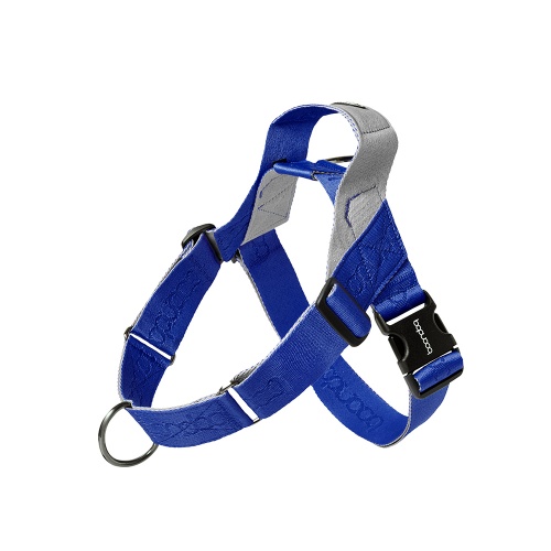Boondog 0109 Dog Harness Cream Blue Size ML