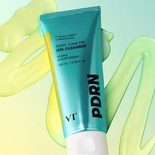 DAISO VT PDRN Tone On Gel Cleanser 100ml