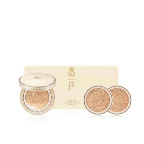 THE WHOO Gongjinhyang:Mi Luxury Golden Cushion #21 Special Set 13g + Refill 13g x 2ea
