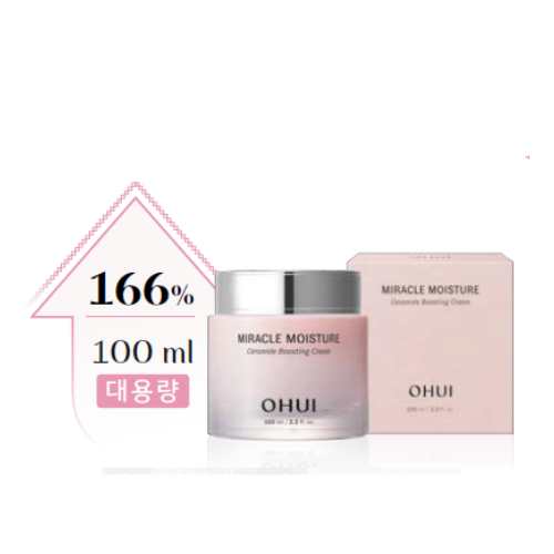 OHUI Miracle Moisture Ceramide Boosting Cream 100ml Large Size