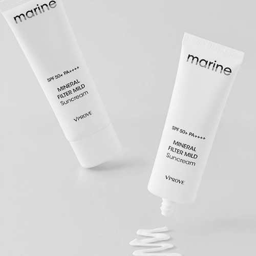 DAISO VPROVE Marine Mild Mineral Sun Cream SPF50+ PA++++ 50ml
