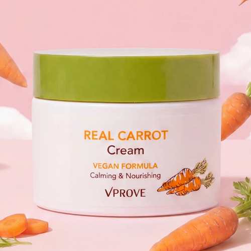 DAISO VPROVE Real Carrot Cream 50ml