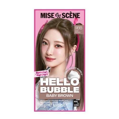 Mise En Scene New Hello Bubble 9BB Baby Brown 100g