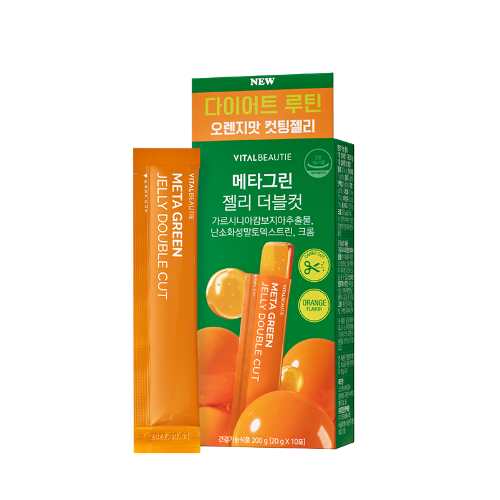 VITAL BEAUTIE Meta Green Jelly Double Cut 20g x 10 Sticks