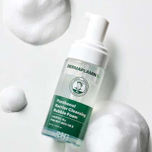DAISO DERMAPLAMIN Rx Panthenol Barrier Cleansing Bubble Foam 120ml