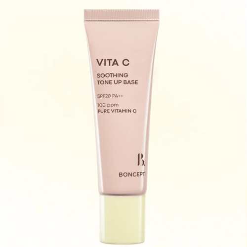 DAISO BONCEPT Vita-C Soothing Tone-Up Base 25ml