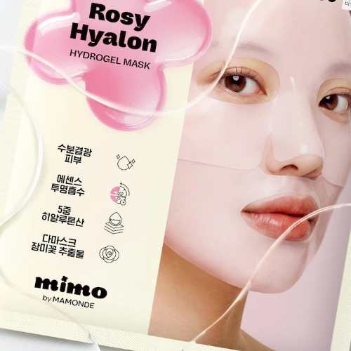 DAISO MIMO by MAMONDE Rosy Hyalon Hydrogel Mask 34g