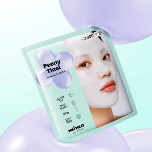 DAISO MIMO by MAMONDE Peony Tinol Hydrogel Mask 34g