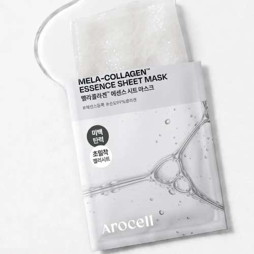 DAISO Arocell Mela Collagen Essence Mask 25g