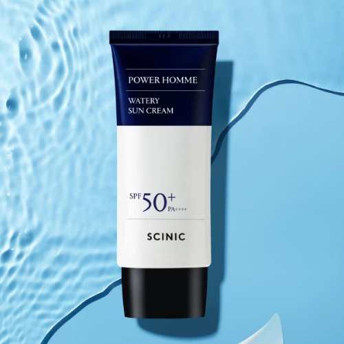 DAISO SCINIC Power Homme Watery Sun Cream SPF50+ PA++++ 50ml