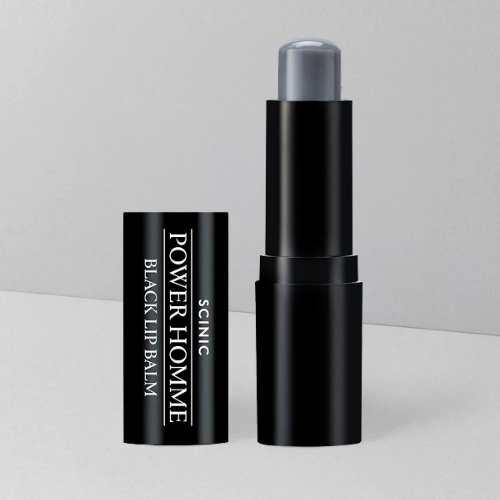 DAISO SCINIC Power Homme Black Lip Balm 4g