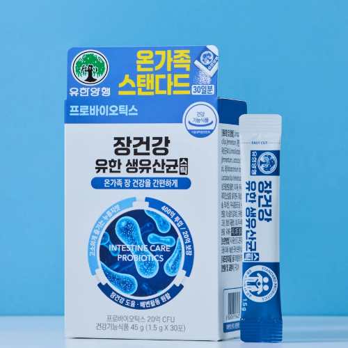 DAISO YUHAN Gut Health Live Probiotics Stick 1.5g x 30 Sticks
