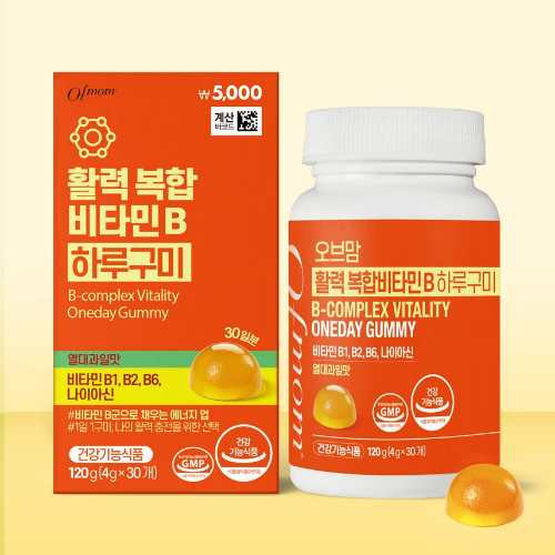 DAISO Ofmom Energy B Daily Gummy 4g x 30 Gummies (30 Days)