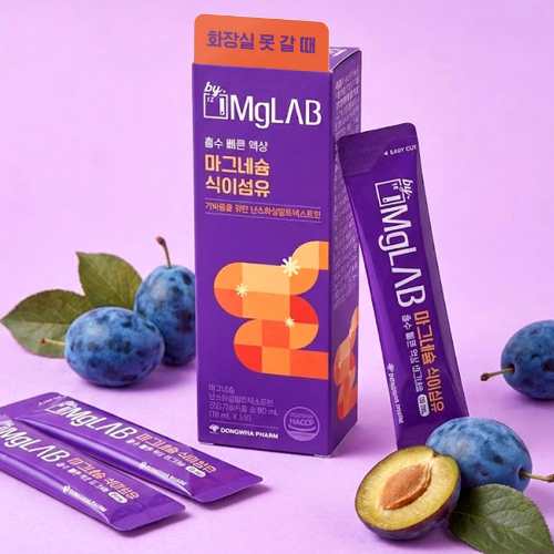 DAISO DONGWHA PHARM BY MAG LAB Magnesium & Dietary Fiber 18ml x 5 Sticks (5 Days)