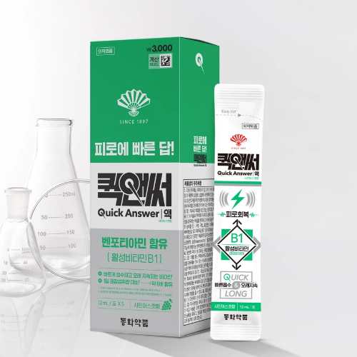 DAISO DONGWHA PHARM Quick Answer Shine Muscat Flavor 12ml x 5 Sticks