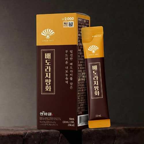 DAISO DONGWHA PHARM Pear & Balloon Flower Ssanghwa 10ml x 5 Sticks (5 Days)