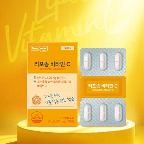 DAISO DONGKOOK PHARMACEUTICAL Liposome Vitamin C 1000mg x 30 Tablets (30 Days)