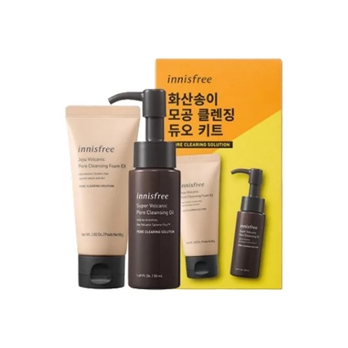 Innisfree Jeju Volcanic Pore Cleansing Duo kit