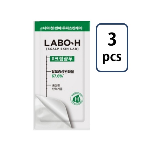 LABO-H Anti Hair Loss Shampoo for Dry Scalp Sachet 6ml*3ea