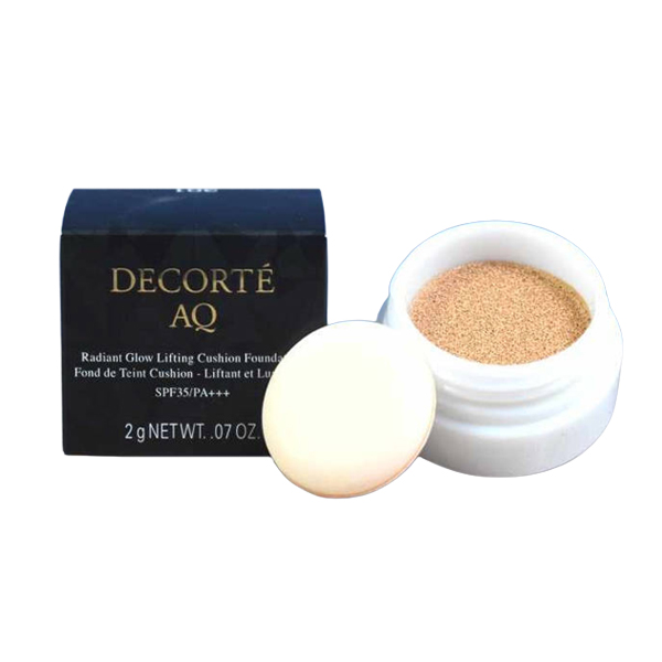 DECORTE AQ Radiant Glow Lifting Cushion Foundation Tone-Up 2g #301