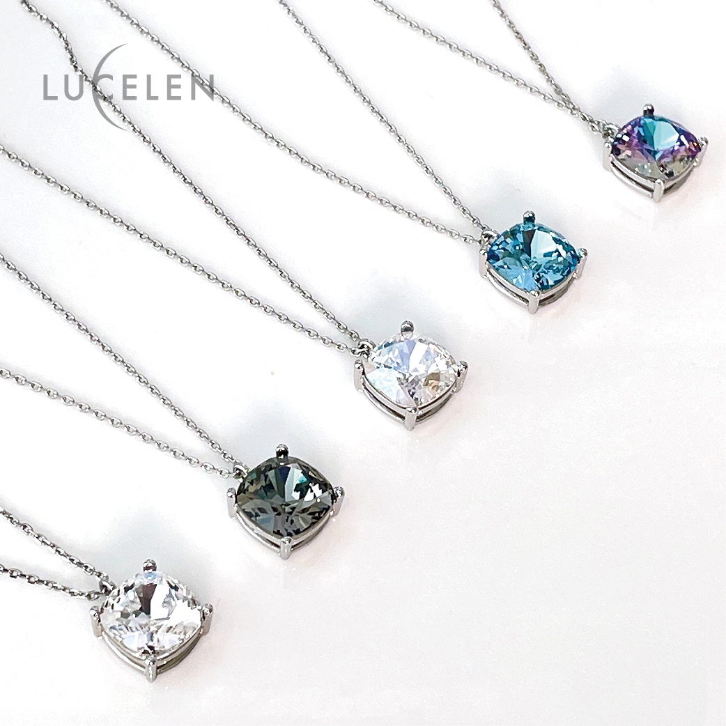 Full Shiny Square Necklace