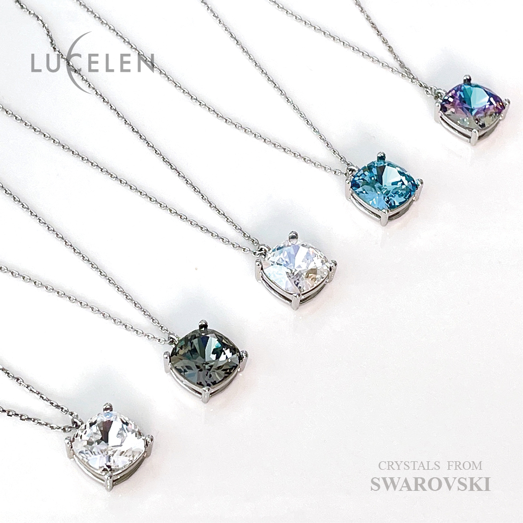 Full Shiny Square Necklace