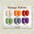 JELLO JELLO Vintage Palette Collection Color Gel Gel Nail 6-Piece Set (JC-59~JC64)