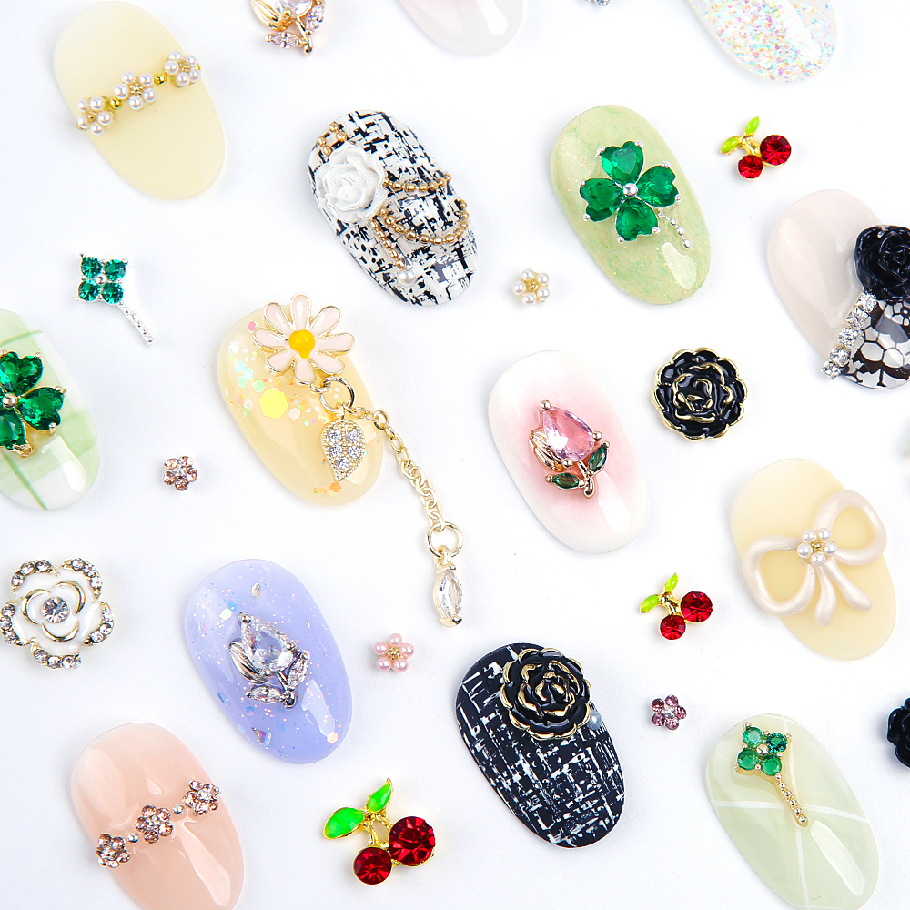 JelloJello Nail Art Plant Flower & Fruit Parts 24 Types