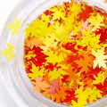 JelloJello Autumn Leaves Nail Glitter for Nail Art 2 Types (GL142 GL143)