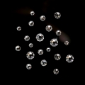 JelloJello Premium Nail Round Flat Stones 100pcs