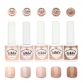 Tilda Color Gel Nail Polish Better Than Nude Series 5colors Set (T031 ~ T035)