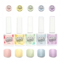 Tilda Color Gel Nail Polish Bom Bom Series 5colors Set (T001 ~ T005)