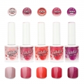Tilda Syrup Gel Nail Polish Chuu Series 5colors Set (T076 ~ T080)