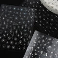 JelloJello Self Gel Nail Art Kirakira Stickers 4 Types (CNS069~CNS084)