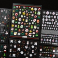 JelloJello Self Gel Nail Art Christmas Stickers 6 Types (CNS088~CNS099)