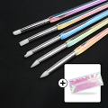 JelloJello Nail Silicone Powder Brush Magic Tool 5-Piece Set