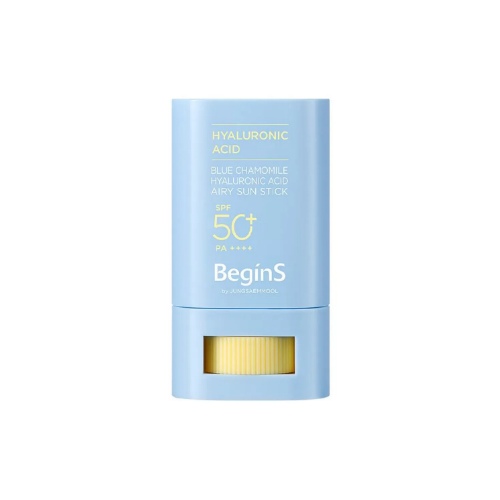 BEGINS By JUNGSAEMMOOL Blue Chamomile Hyaluronic Acid Airy Sun Stick 15g