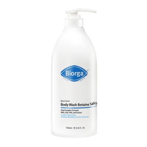 BIORGA Back Acne Body Wash Betaine Salicylate 1000ml