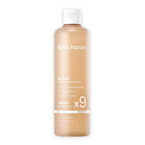 Blanc Nature 9X Heartleaf Calming Toner 300ml