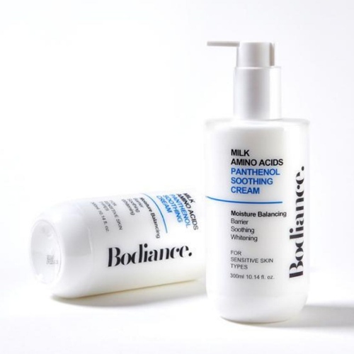 Bodiance Milk Amino Acids Panthenol Soothing Cream 300g